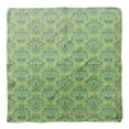 thumbnail image 4 of Bimba Green Vector Design Damask Printed Pure Silk Scarf For Hair Neck Head Bandanas For Women 40 x 80 Inches, 4 of 6