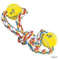 thumbnail image 3 of Pet Edge Rope & Tennis Ball Toys - Figure 8 (15), 3 of 4