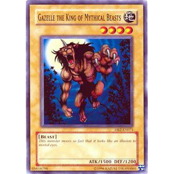 Yugioh Dark Beginning 2 Gazelle The King Of Mythical Beasts Db2 En071 Walmart Com Walmart Com Yugioh Dark Beginning 2 Gazelle The King Of Mythical Beasts Db2 En071 Walmart Com Walmart Com