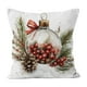 thumbnail image 2 of Uuiauoio Christmas Pillow Cover with Holiday Designs, Polyester Sofa and Home Decor for Seasonal Celebrations, Festive Throw Pillow Case for Living Room and Gift Giving,Winter Holiday Decorations, 2 of 6