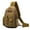 Khaki, variant on Fishing Slings Pack Crossbody Bag Chest Pack Fishing Tackle Storage Shoulder Bag for Freshwater or Saltwater Fishing