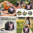 thumbnail image 3 of HUIACONG 4Pcs Cherry Blossom Axolotl Kids Backpack Set for Girls, Padded Strap Bookbag with Insulated Water Bottle, Water Bottle Cover and Lunch Box, Great Choice for Elementary School Girls, 3 of 7