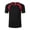 Black, variant on inhzoy Mens Sports T-Shirt Quick-Dry Short-Sleeve Athletic Sports Top Rash Guard Swimming Tops White XXL