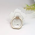 thumbnail image 4 of Universal Metal Finger Ring Phone Grip with 360- Rotation and Floral Design Kickstand Holder for Smartphones, 4 of 7