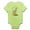 Kiwi, variant on CafePress - Grandpa's Little Peanut Infant Bodysuit - Baby Light Bodysuit, Size Newborn - 24 Months