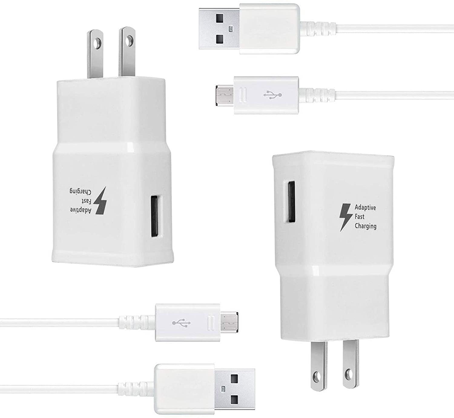 Wall Charger Kit Original Adaptive Fast Charge Compatible Samsung