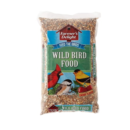 Wagner's 53002 Farmer's Delight Wild Bird Food with Cherry Flavor, 10-Pound Bag SHC2