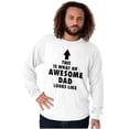 thumbnail image 5 of Cool What an Awesome Dad Looks Like Men's Long Sleeve Tee T Shirt Brisco Brands M, 5 of 6