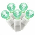 thumbnail image 2 of Vickerman X4W9104 LED White Wire G12 End Connecting 4 in. Spacing 34 ft. Long Light Set with Green Lights, 2 of 3