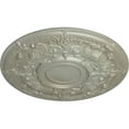 thumbnail image 3 of 28 1/8"OD x 1 3/4"P Oslo Ceiling Medallion (Fits Canopies up to 10 1/2"), Hand-Painted Flash Gold, 3 of 6
