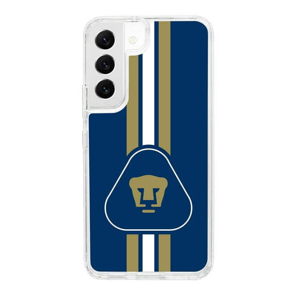 UNAM Pumas HD Phone Case for Samsung Galaxy S23 (Stripes) by Affinity Bands