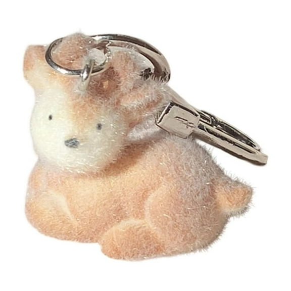 Aellinatey Cute Deer Keychain Pendant Accessory Perfect For Distinctive Bag Or Car Decors