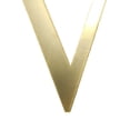 thumbnail image 4 of Arte Pared Alphabet Gold Letters English Pegatinas Mirror Acrílico 3D+Eva (V), 4 of 9