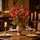 thumbnail image 4 of Ramo de pensamientos artificiales de 5 tallos Flores artificiales de plástico para bodas Jardines Decoración del salón Paisajismo y arreglos florales, 4 of 6