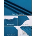 thumbnail image 5 of Ekouaer 2 Packs Pajamas for Women Set Cap Sleeve Top and Pants Soft Sleepwear Comfy Pjs Set with Pockets Loungewear, 5 of 6