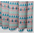 thumbnail image 3 of S4Sassy Gray Snowflake & Tree Christmas Waterproof Bathroom Shower Curtain With Roller Rings Hook-60 x 75 Inch, 3 of 6