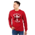 thumbnail image 3 of Rescue Team Jesus Cross Christian Long Sleeve TShirt Men Women Brisco Brands S, 3 of 6