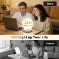 thumbnail image 3 of Doraubia Light Therapy Lamp,10000 Lux Sun Lamp with 3 Color Temperatures,Stepless Brightness,Timer & Memory Function, Happy Sunli, 3 of 6