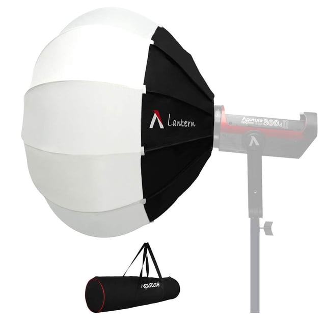 Modificador de luz suave Softbox Aputure Lantern de 26 pulgadas
