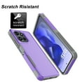thumbnail image 5 of For Motorola Moto G Power 5G 2025 Case ,2 in 1 Phone Case for Moto G Power 5G 2025 6.8 inch ,Takfox Shockproof Protection Heavy Duty Armor Hard Plastic & Rubber Rugged Full Body Bumper Cover -Purple, 5 of 12