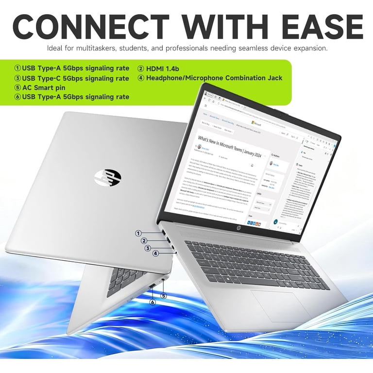 HP, Laptop, 17.3 inch IPS Anti-Glare Display, Windows 11 Pro