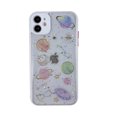 thumbnail image 1 of Compatible with iPhone Cute Case Clear, Handmade Glitter Bling Sparkle Design Slim Soft TPU Pretty Phone Cover for Girls Women Compatible iPhone, 1 of 4