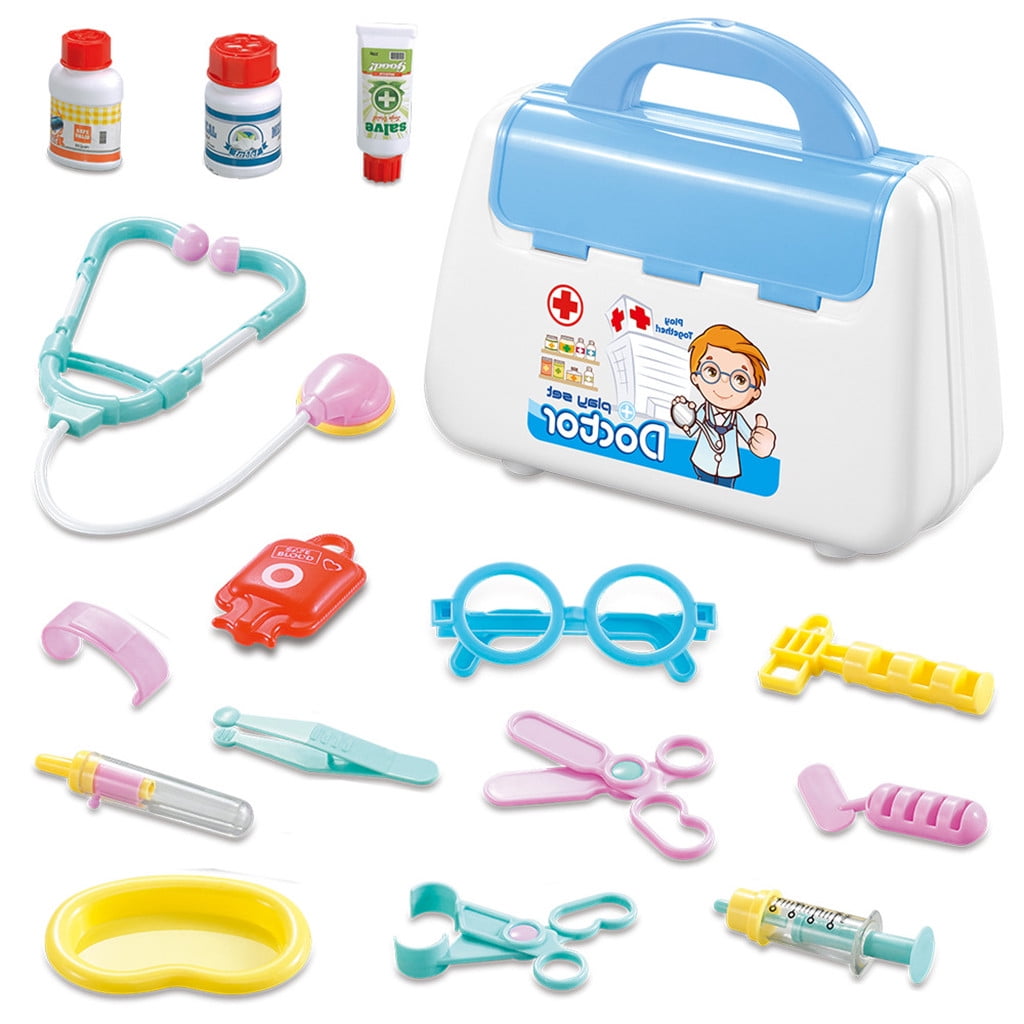 Children's Kit Doctor Set Kids Educational Pretend Doctor Role Play Gift VBU