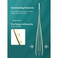 thumbnail image 3 of MR.GREEN Tweezers,Professional Precision Eyebrow Tweezers for Women and Men, Facial Hair Women, Stainless Steel Slanted Removal Tweezers, Plucker, Ingrown hair tweezers, 3 of 4