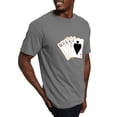 thumbnail image 4 of CafePress - Ace Spades Flush T Shirt - Mens Comfort Colors Shirt, 4 of 5