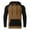Khaki, variant on Turilly Long Sleeve Multicolor Hoodie Men's Fleecy Zipper Pocket Top for Autumn Winter Hooded Sweatshirts