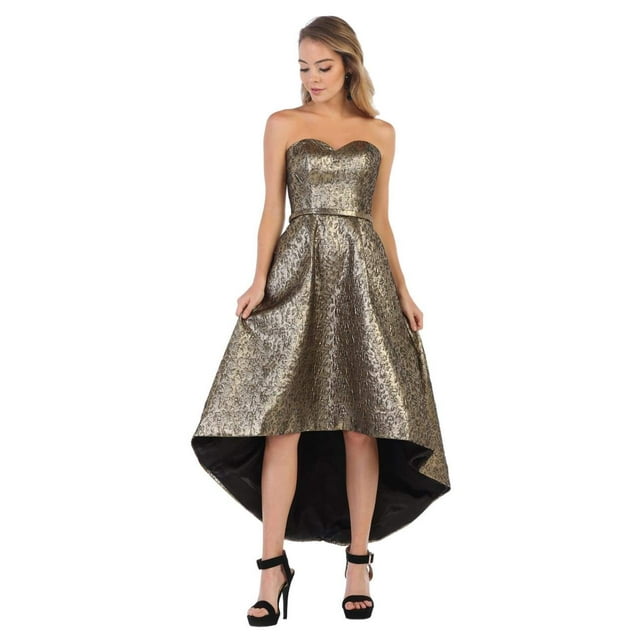 High Low Sweetheart Prom Dress