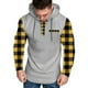 thumbnail image 1 of Sudadera con capucha para hombre, informal, de moda, de manga larga, lisa, con capucha, blusa de poliéster., 1 of 6