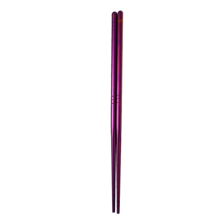 

Chinese Chopsticks Portable Nonslip Metal Chopsticks For Sush Sticks Food I5M0