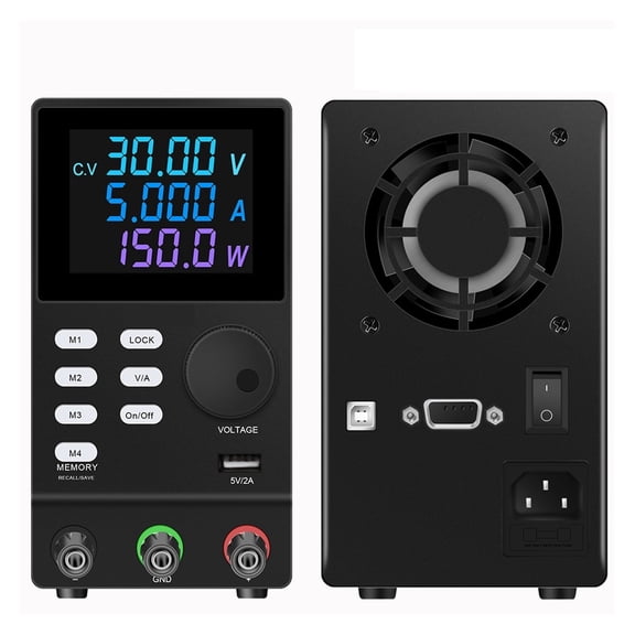 USB DC Programmable Power Supply Laboratory Software Maintenance Workbench 30V 10A Voltage Current Regulator ,Wide Use