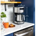 thumbnail image 4 of GE Appliances Drip Stainless Steel 10-Cup Coffee Maker, 4 of 10