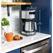 GE Appliances Drip Stainless Steel 10-Cup Coffee Maker