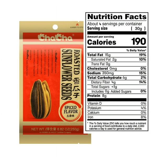 ChaCha Edible Seeds - Ideal Snack for Warehouse Breakrooms