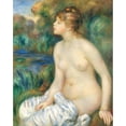 thumbnail image 3 of Pierre-Auguste Renoir 20x24 Black Modern Framed Museum Art Print Titled - Bather (1891), 3 of 5