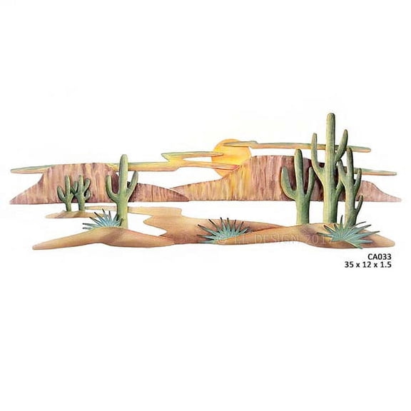 Magnificent Southwest Landscape Metal Wall Art