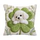 thumbnail image 2 of CaiYueKe Cute Cat Embroidery Pillow Cover - Flocked Velvet Decorative Throw Cushion Sofa Bedroom Living Room Accent Pillowcase, Faux Embroidery Animal Pattern Home Decor Gift for Women, 2 of 8