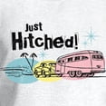thumbnail image 3 of CafePress - Retro Trailer Just Hitched Sweatshirt - Crew Neck Sweatshirt, 3 of 5