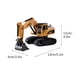 thumbnail image 3 of 2.4Ghz 6 Channel 1:24 RC Excavator Toy RC Engineering Car Alloy And Plastic Excavator RTR Trucks, 3 of 4