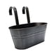 thumbnail image 2 of Maojin Macetero para plantas al aire libre, metal negro, hierro, macetas colgantes, barandillas, vallas, cubos, estilo bohemio moderno, montaje en pared, ventana, soporte para plantas, 2 of 9
