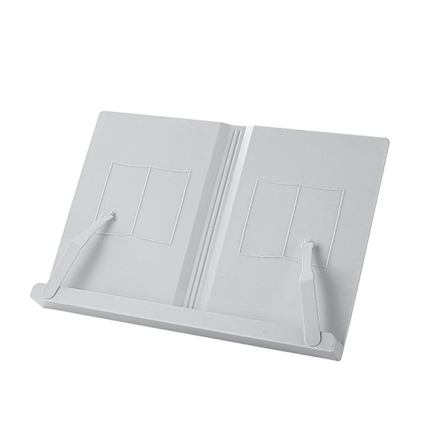 Atril De Lectura Ajustable, Soporte Multifuncional Para Libros, Atril De Escritorio Para Documentos, Permite Pasar Las Páginas Con Una Sola Mano, Soporte Para Libros Abiertos, Soporte Para Ordenador