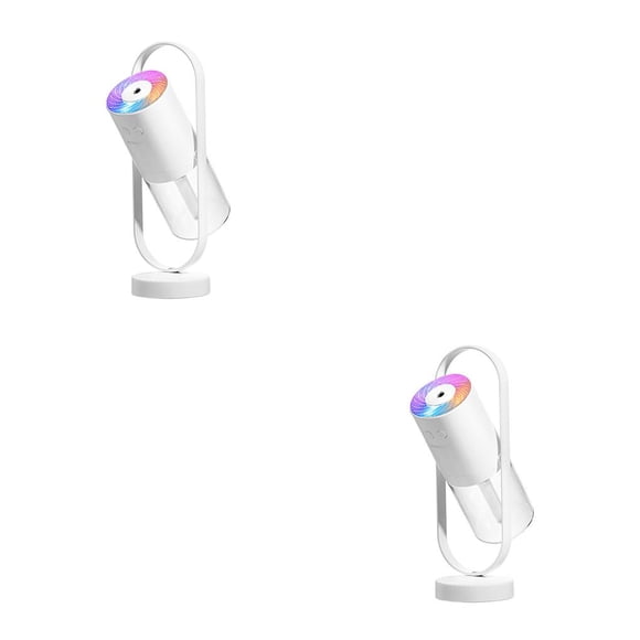Mini humidificador de aire portátil Bearachild 2piezas Blanco