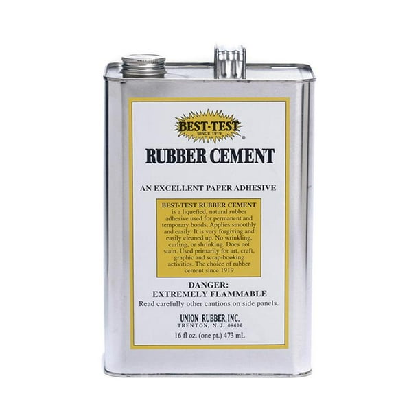 RUBBER CEMENT 16OZ CAN