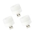 thumbnail image 2 of 3pcs USB Extender Portable LED Night Light Lámpara Plug-and-Play (Luz cálida), 2 of 9