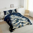 thumbnail image 3 of jejeloiu Chic Christmas Tree Bedding Comforter Set,Happy New Year Twin Comforter Sets,Merry Xmas Snowflake Bedding Set For Children,Microfiber Bedroom Decor Reversible,2 Pieces, 3 of 8