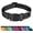 Black, variant on Reflective Dog Collar, Adjustable Soft Neoprene Padded Nylon Pet Collars with Buckle for Small Dogs, Navy Blue,S