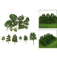 thumbnail image 3 of 18x Model Trees Layout Train Railway Diorama Landscape Scenery Home Decor Crafts, 3 of 8